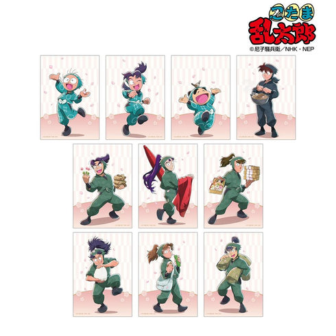 『忍たま乱太郎』描き下ろし 楽しいお花見の段ver. トレーディングブロマイド ver.B(単位/BOX)
