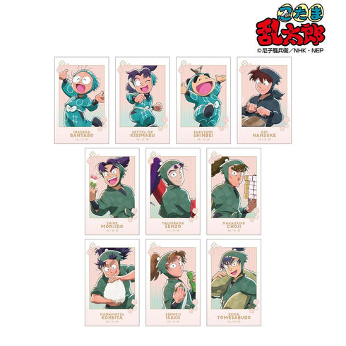《忍者乱太郎》全新绘制 欢乐赏花篇 ver. 收藏卡 ver.B(单位/盒)
