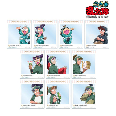 《忍者乱太郎》全新绘制 欢乐赏花篇 ver. 亚克力收藏卡 ver.A(单位/盒)