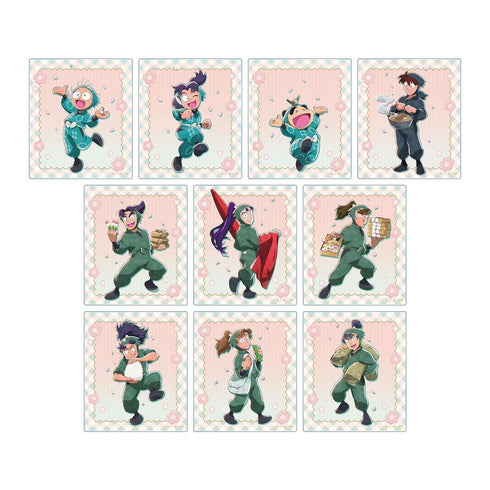 《忍者乱太郎》全新绘制 欢乐赏花篇 ver. 亚克力收藏卡 ver.B(单位/盒)