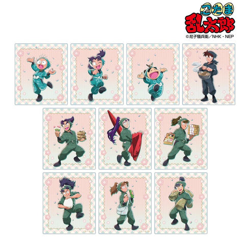 《忍者乱太郎》全新绘制 欢乐赏花篇 ver. 亚克力收藏卡 ver.B(单位/盒)
