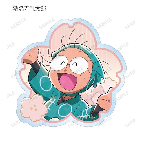 『忍たま乱太郎』描き下ろし 楽しいお花見の段ver. トレーディングクリアダイカットステッカー ver.A(単位/BOX)