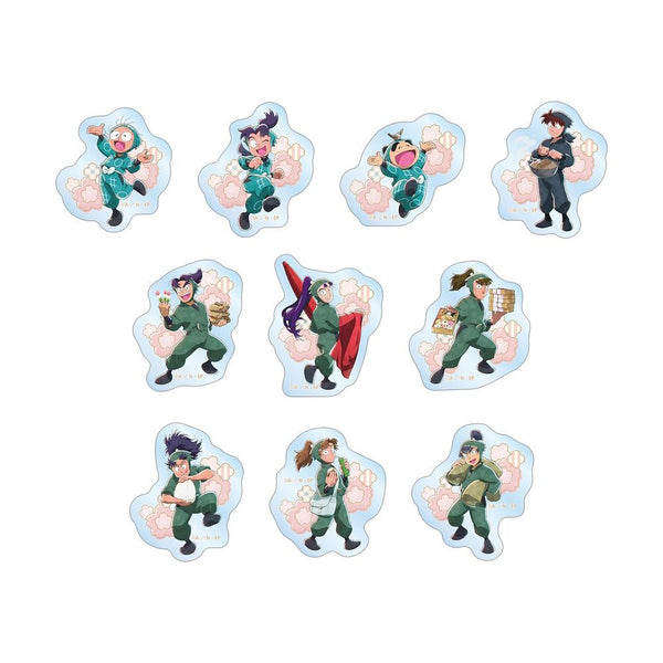 《忍者乱太郎》全新绘制 欢乐赏花篇 ver. 透明模切贴纸 ver.B(单位/盒)