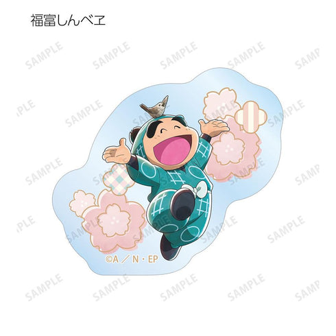 《忍者乱太郎》全新绘制 欢乐赏花篇 ver. 透明模切贴纸 ver.B(单位/盒)