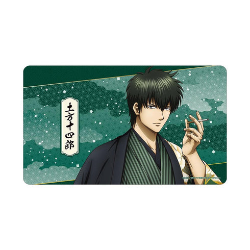 "Gintama" Original Illustration: Hijikata Toshiro - One-Sided Floral Kimono Version Multi-Purpose Desk Mat