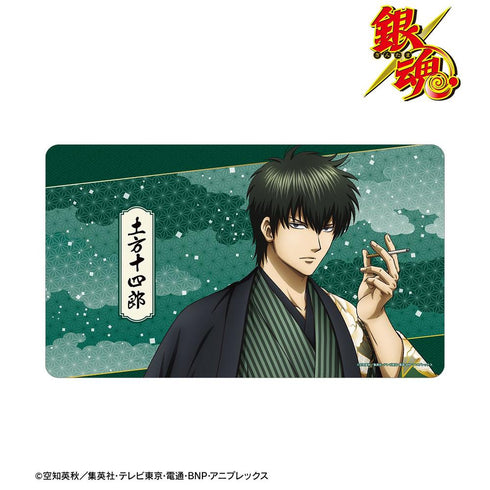 "Gintama" Original Illustration: Hijikata Toshiro - One-Sided Floral Kimono Version Multi-Purpose Desk Mat