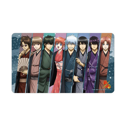 《銀魂》全新繪製 全員集合 單面花卉和服版 多功能桌墊