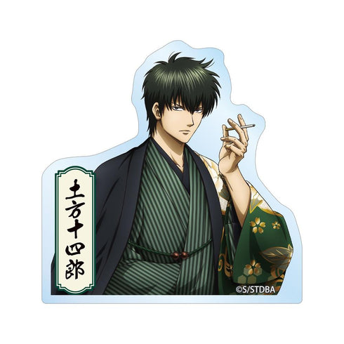 《银魂》全新绘制 土方十四郎 单面花纹和服版 模切贴纸