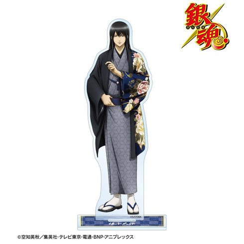 "Gintama" Original Illustration: Kotaro Katsura - One-Sided Floral Kimono Ver. BIG Acrylic Stand
