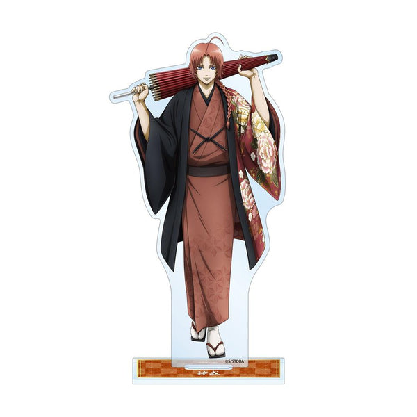 《银魂》全新绘制 神威 单面花纹和服版 BIG亚克力立牌