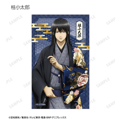 "Gintama" Original Illustration: Single-Sided Floral Kimono Ver. Trading Compact Clear Sheet (Sold by the box)