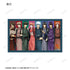 "Gintama" Original Illustration: Single-Sided Floral Kimono Ver. Trading Compact Clear Sheet (Sold by the box)