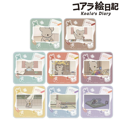『コアラ絵日記』トレーディング場面写アクリルコースター(単位/BOX)