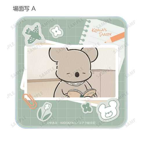 『コアラ絵日記』トレーディング場面写アクリルコースター(単位/BOX)