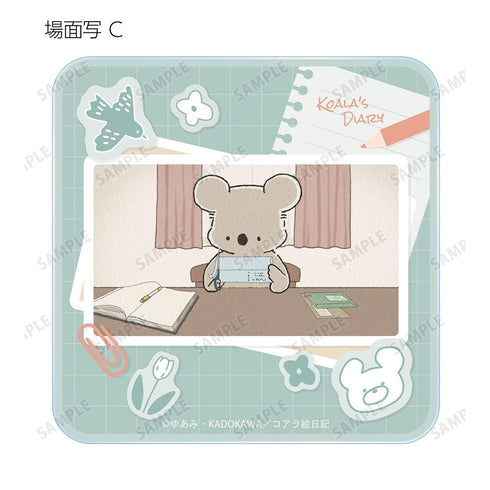 『コアラ絵日記』トレーディング場面写アクリルコースター(単位/BOX)