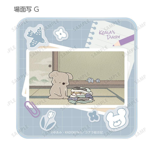 『コアラ絵日記』トレーディング場面写アクリルコースター(単位/BOX)