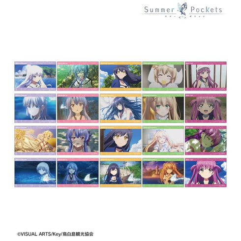『Summer Pockets』トレーディング場面写ブロマイド(単位/BOX)