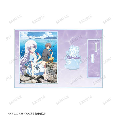 《Summer Pockets》主视觉图 附配件的大号亚克力立牌 ver.A