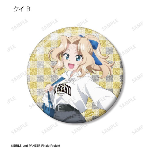 『ガールズ&パンツァー 最終章』描き下ろし デート私服ver. トレーディンググリッター缶バッジ(単位/BOX)