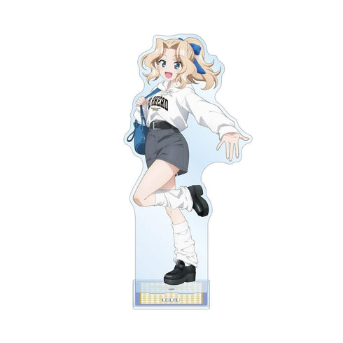 "Girls und Panzer: The Final Chapter" Original Illustration: Kay (Date Outfit Version) Extra-Large Acrylic Stand