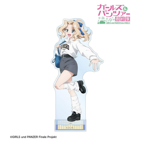 "Girls und Panzer: The Final Chapter" Original Illustration: Kay (Date Outfit Version) Extra-Large Acrylic Stand