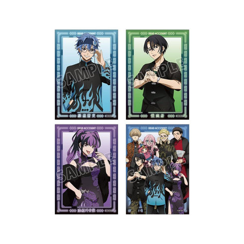 "Dead Account" Original Illustration: Cheongsam Version 4-Card Set, Ver. A