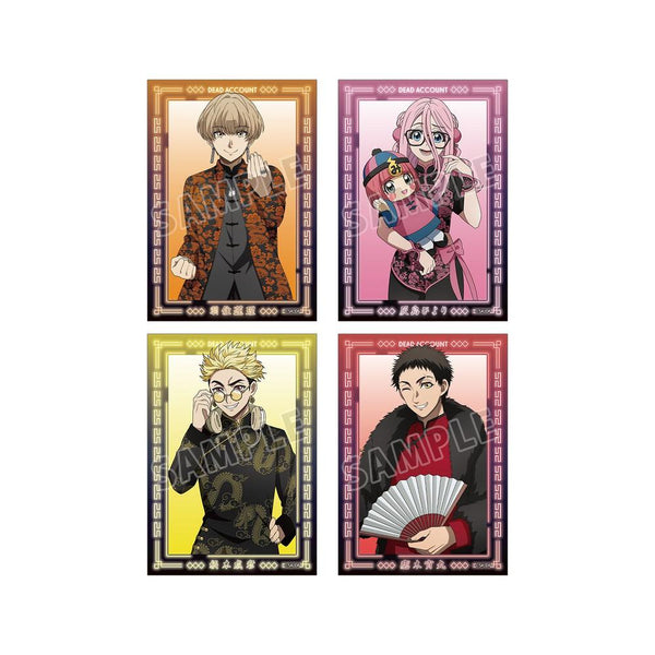 "Dead Account" Original Art: Cheongsam Version 4-Card Set Ver. B