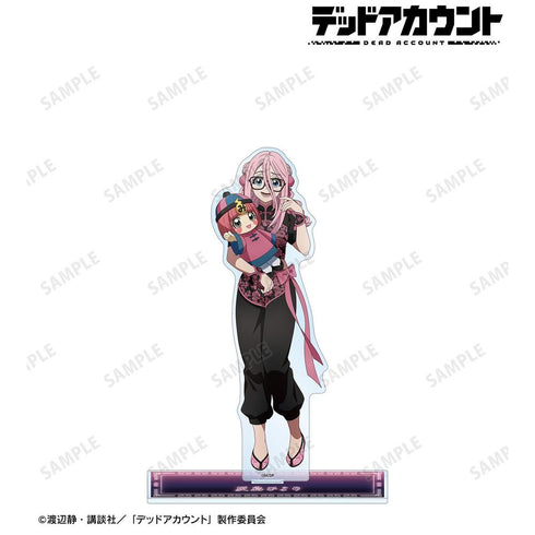 『デッドアカウント』描き下ろし 灰島ひより チャイナ服ver. 特大アクリルスタンド