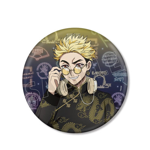 『デッドアカウント』描き下ろし 柄本成彦 チャイナ服ver. BIG缶バッジ