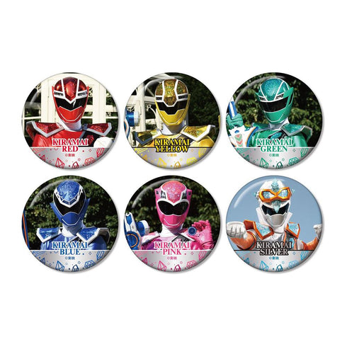 "Magic Sentai Kirameiger" Trading Pin Badges (Sold by the box)