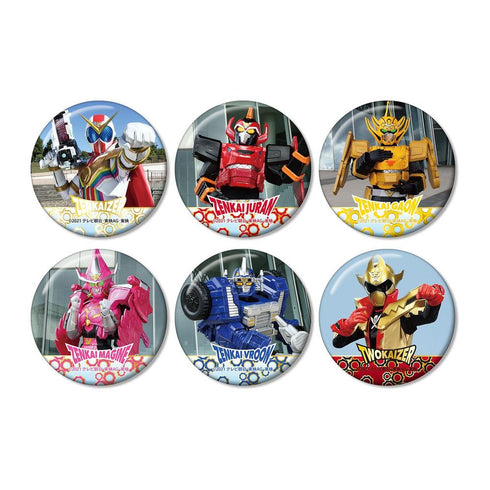 "Kikai Sentai Zenkaiger" Trading Pin Badges (Sold by the box)