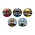 "Special Mission Squad Go-Busters" Trading Pin Badges (Sold by the box)