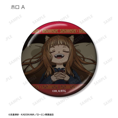 《狼與香辛料 MERCHANT MEETS THE WISE WOLF》收藏型 輕鬆漫畫 金屬徽章(單位/盒)