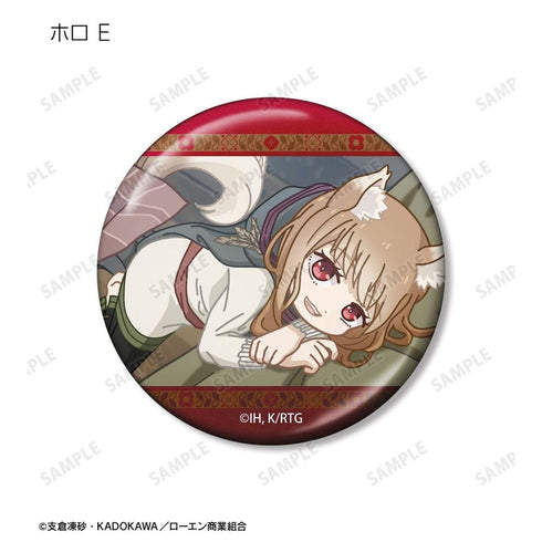 《狼與香辛料 MERCHANT MEETS THE WISE WOLF》收藏型 輕鬆漫畫 金屬徽章(單位/盒)