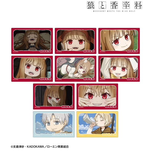 《狼與香辛料 MERCHANT MEETS THE WISE WOLF》收藏型輕鬆漫畫卡貼紙(單位/盒)