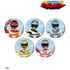 "High-Speed Squadron Turbo Rangers" Trading Pin Badges (Sold by the box)