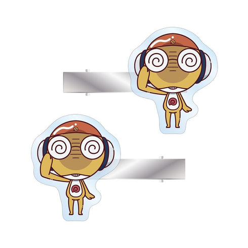 『ケロロ軍曹』クルル ちょこんと! アクリルヘアクリップ2個セット