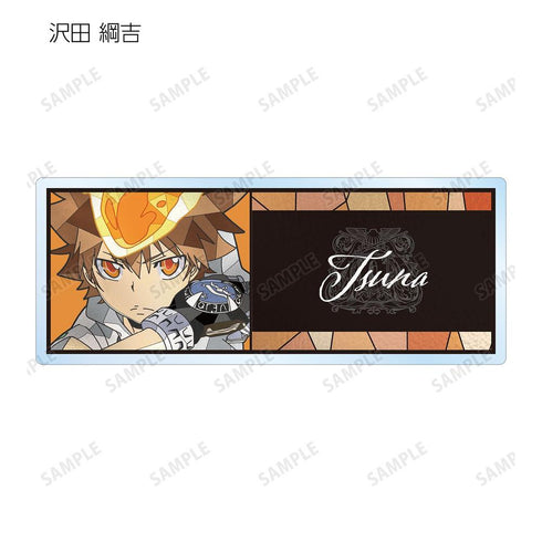 "The Hitman Reborn!" Trading Card Game Aure Glass Acrylic Nameplate (Sold by the box)