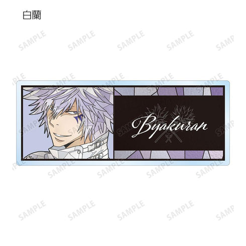 "The Hitman Reborn!" Trading Card Game Aure Glass Acrylic Nameplate (Sold by the box)