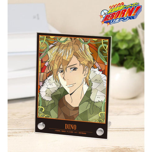 "The Hitman Reborn!" Dino (10 Years Later) Aure Glass A6 Acrylic Panel