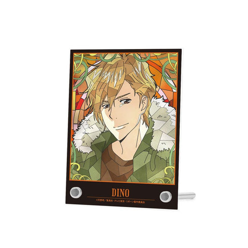 "The Hitman Reborn!" Dino (10 Years Later) Aure Glass A6 Acrylic Panel
