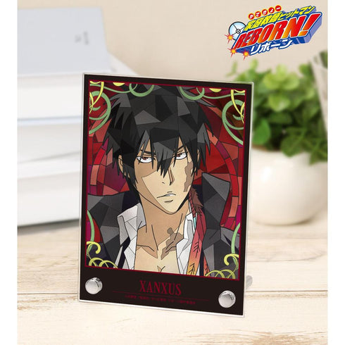 "The Hitman Reborn!" XANXUS (10 Years Later) Aure Glass A6 Acrylic Panel