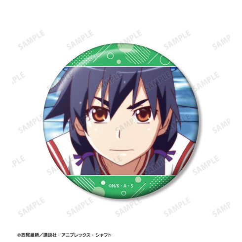 『〈物語〉シリーズ』神原駿河 推しゴト 75mm缶バッジ2個セット