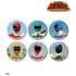 "Super Power Squadron O-Ranger" Trading Pin Badges (Sold by the box)