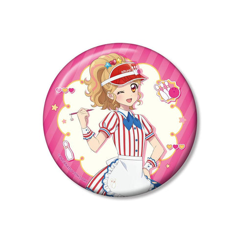 『アイカツ! 10th STORY ~未来へのSTARWAY~』描き下ろし 夏樹みくる レトロストライプver. 100mm缶バッジ