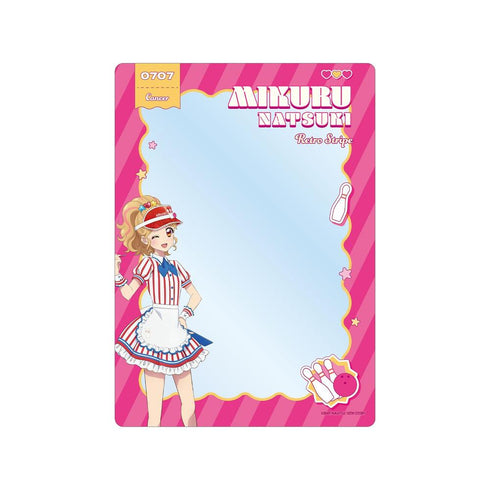 『アイカツ! 10th STORY ~未来へのSTARWAY~』描き下ろし 夏樹みくる レトロストライプver. A5硬質ケース