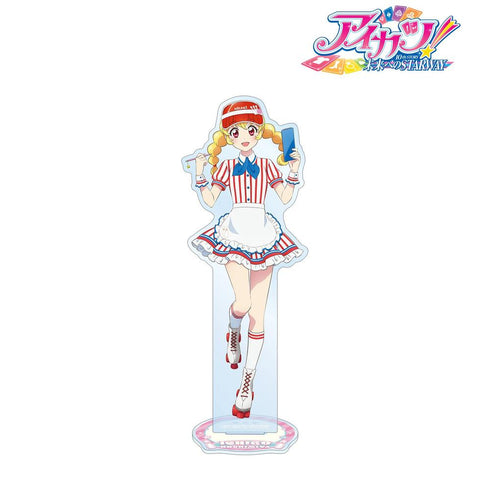 『アイカツ! 10th STORY ~未来へのSTARWAY~』描き下ろし 星宮いちご レトロストライプver. BIGアクリルスタンド