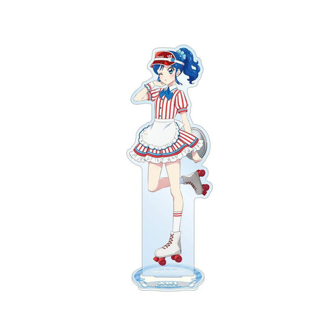 『アイカツ! 10th STORY ~未来へのSTARWAY~』描き下ろし 霧矢あおい レトロストライプver. BIGアクリルスタンド