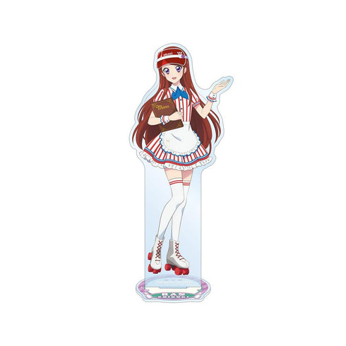 『アイカツ! 10th STORY ~未来へのSTARWAY~』描き下ろし 紫吹 蘭 レトロストライプver. BIGアクリルスタンド