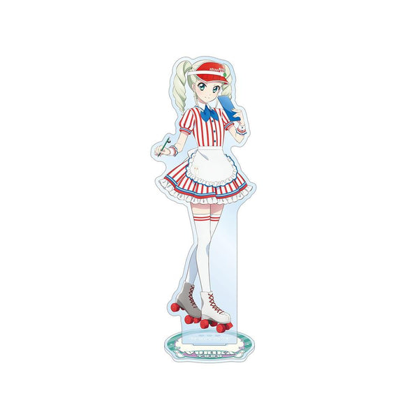 『アイカツ! 10th STORY ~未来へのSTARWAY~』描き下ろし 藤堂ユリカ レトロストライプver. BIGアクリルスタンド